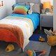 Illustration for article titled Your Kid Will Secretly Learn About Geology With this Colorful Bedding
